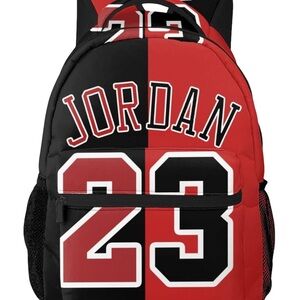 Jordan 23 Two-Tone Red and Black Backpack